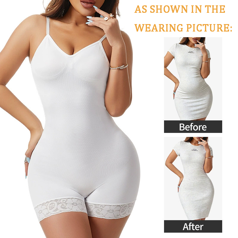 Seamless Bodysuit for Women Tu - Shapewear Bodysuit Firm บทวิจารณ์และราคา