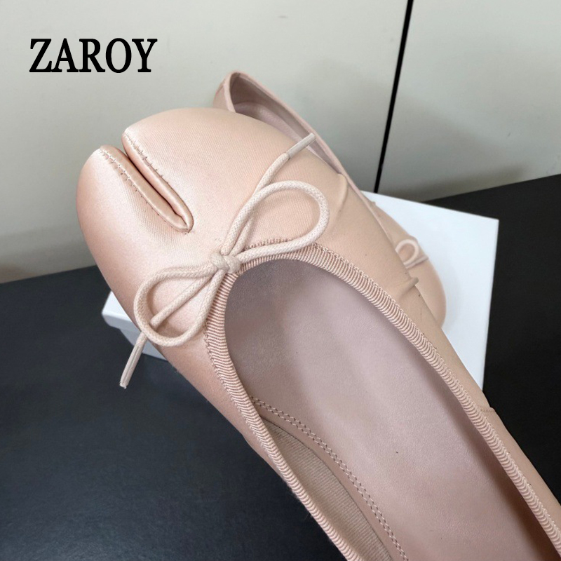 Split Toe Tabi Women's Pumps A - Slip Dress Satin บทวิจารณ์และราคา