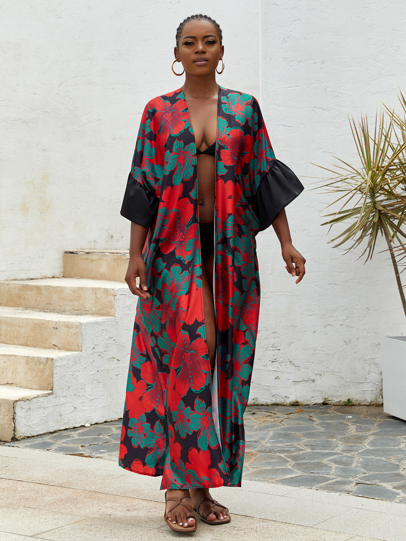 Summer Cardigan For Women Ligh - Robe Silk Women บทวิจารณ์และราคา