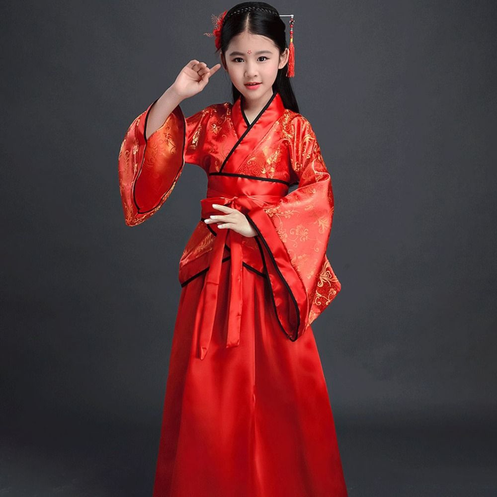 Fashion Ethnic Children's Anci - Robe Silk Women บทวิจารณ์และราคา