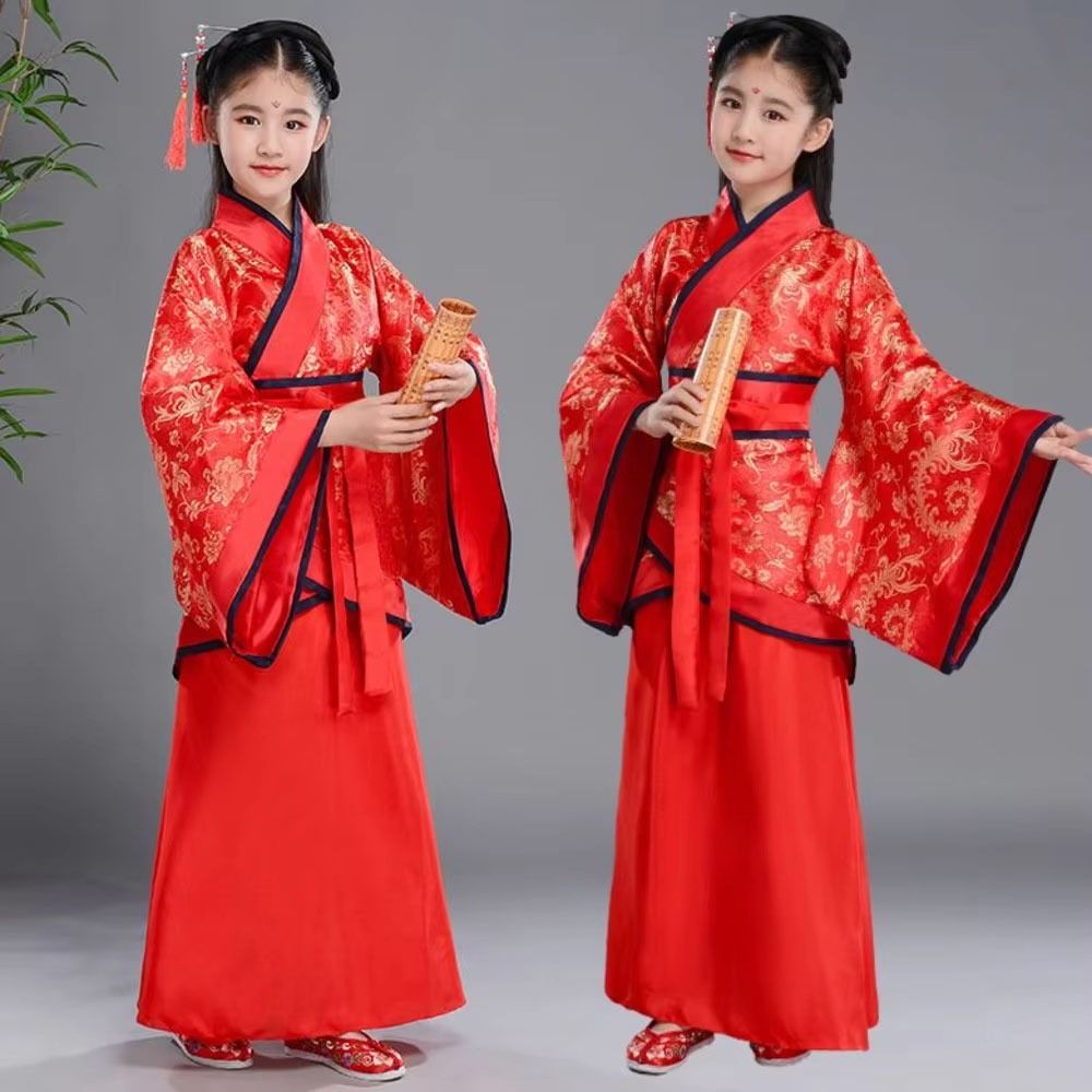 Fashion Ethnic Children's Anci - Robe Silk Women บทวิจารณ์และราคา