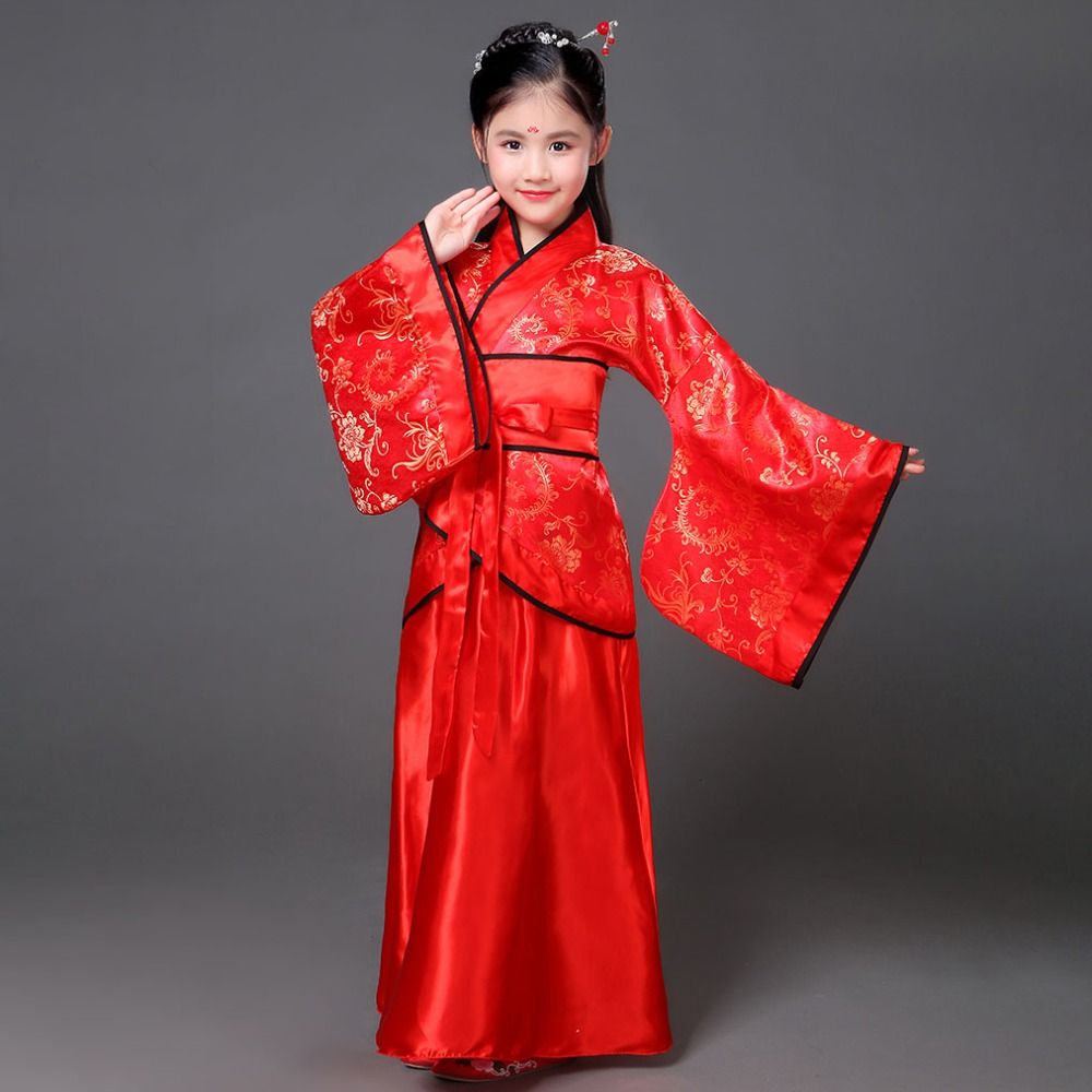 Fashion Ethnic Children's Anci - Robe Silk Women บทวิจารณ์และราคา