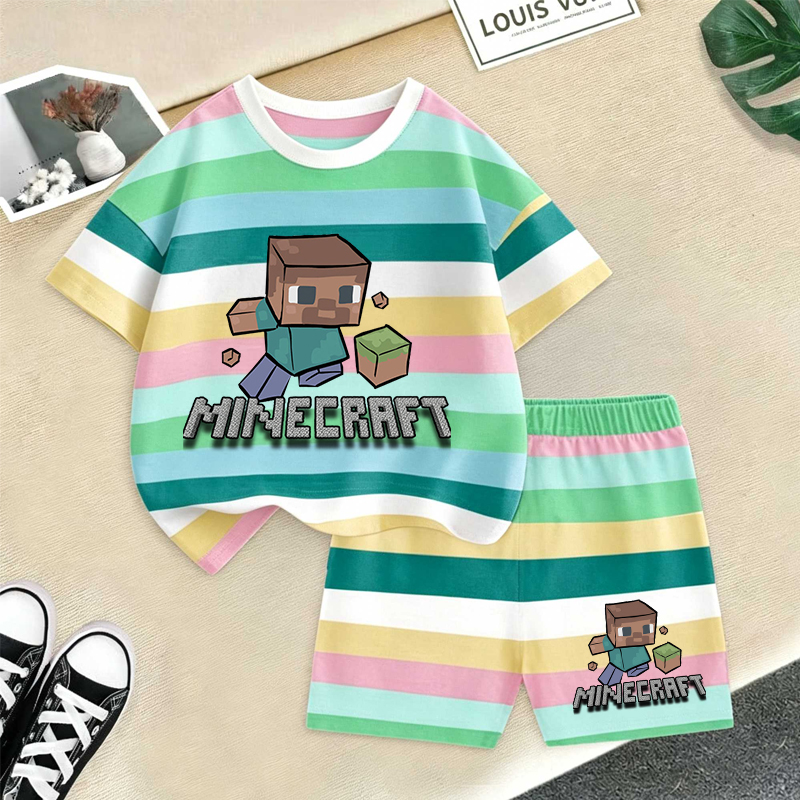 Minecrafted Girl boy Summer T  - Boyshort Underwear บทวิจารณ์และราคา