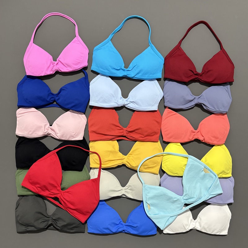 Sports Strappy Bra Yoga Underw - Sports Bra High Impact บทวิจารณ์และราคา
