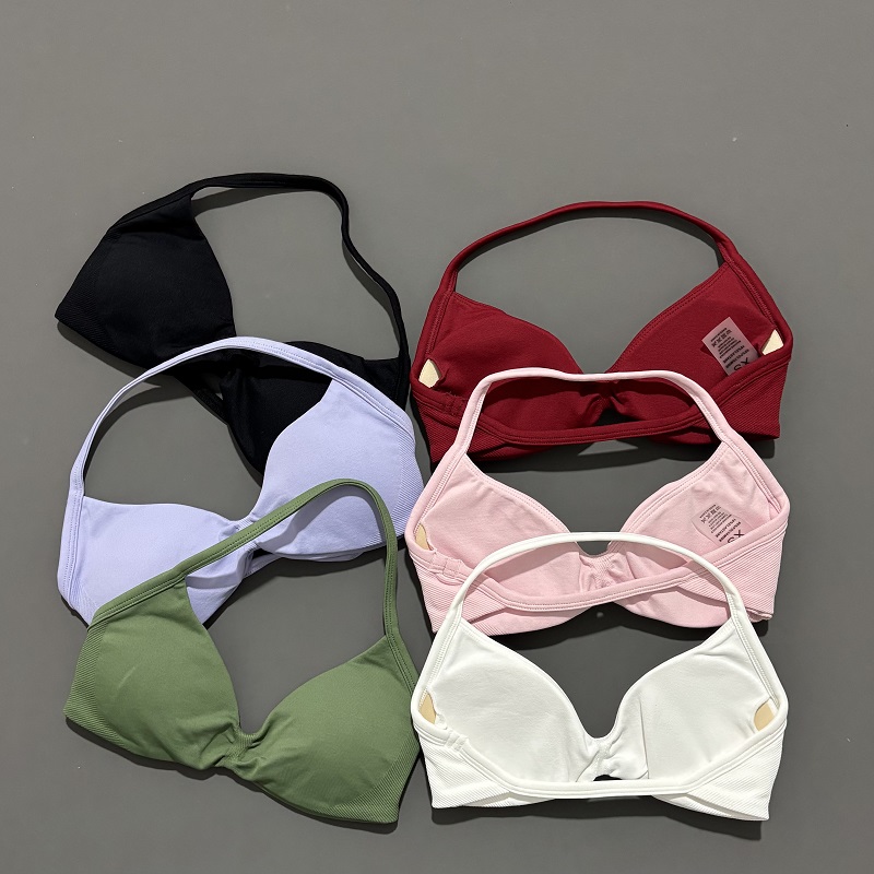 Sports Strappy Bra Yoga Underw - Sports Bra High Impact บทวิจารณ์และราคา