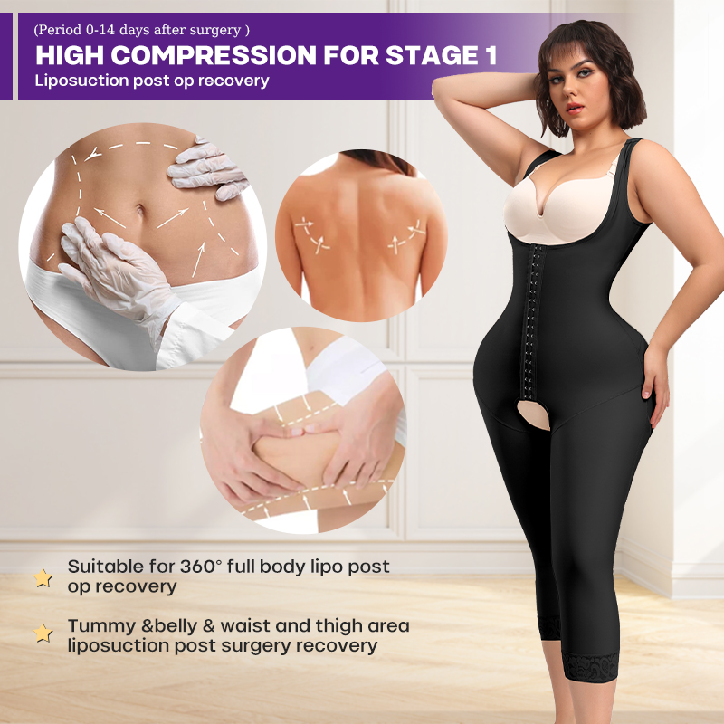 Compression Tummy Control Full - Shapewear Bodysuit Firm บทวิจารณ์และราคา