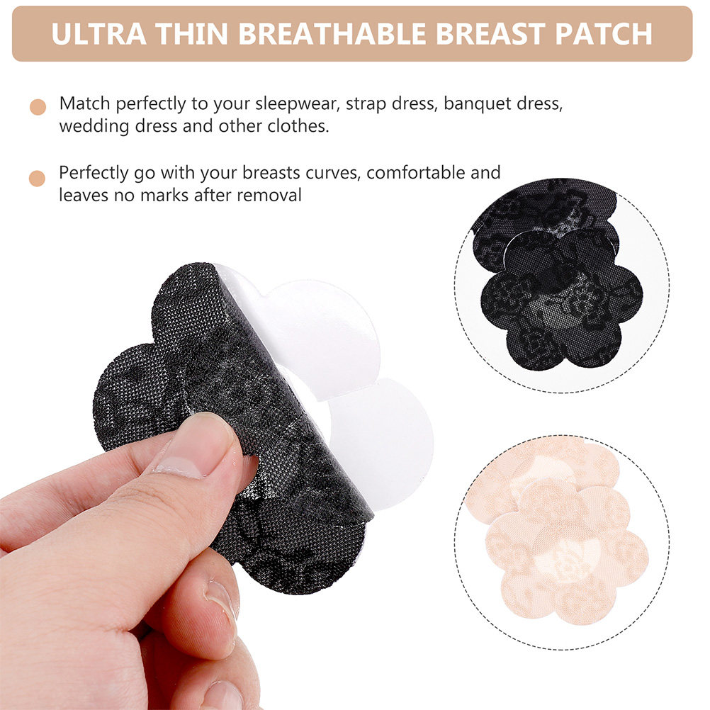 10Pairs Nipples Cover Adhesive - Nipple Cover Pasties บทวิจารณ์และราคา