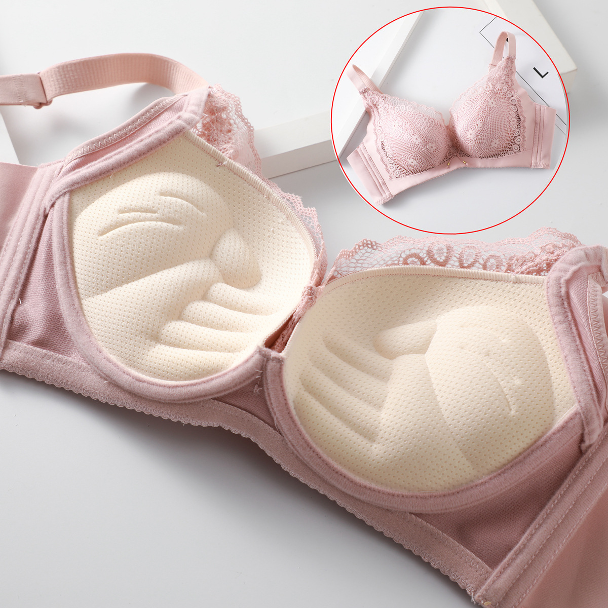 Push Up Bra for Women Sexy Flo - Bralette Wireless Soft บทวิจารณ์และราคา