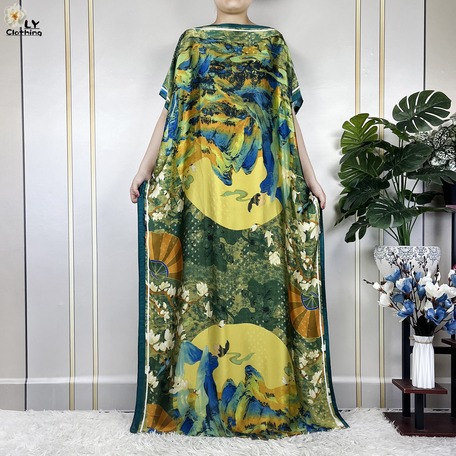 Muslim Abayas For Women 2023 N - Robe Silk Women บทวิจารณ์และราคา