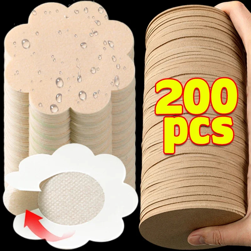 50-200pcs Nipple Cover Sticker - Nipple Cover Pasties บทวิจารณ์และราคา