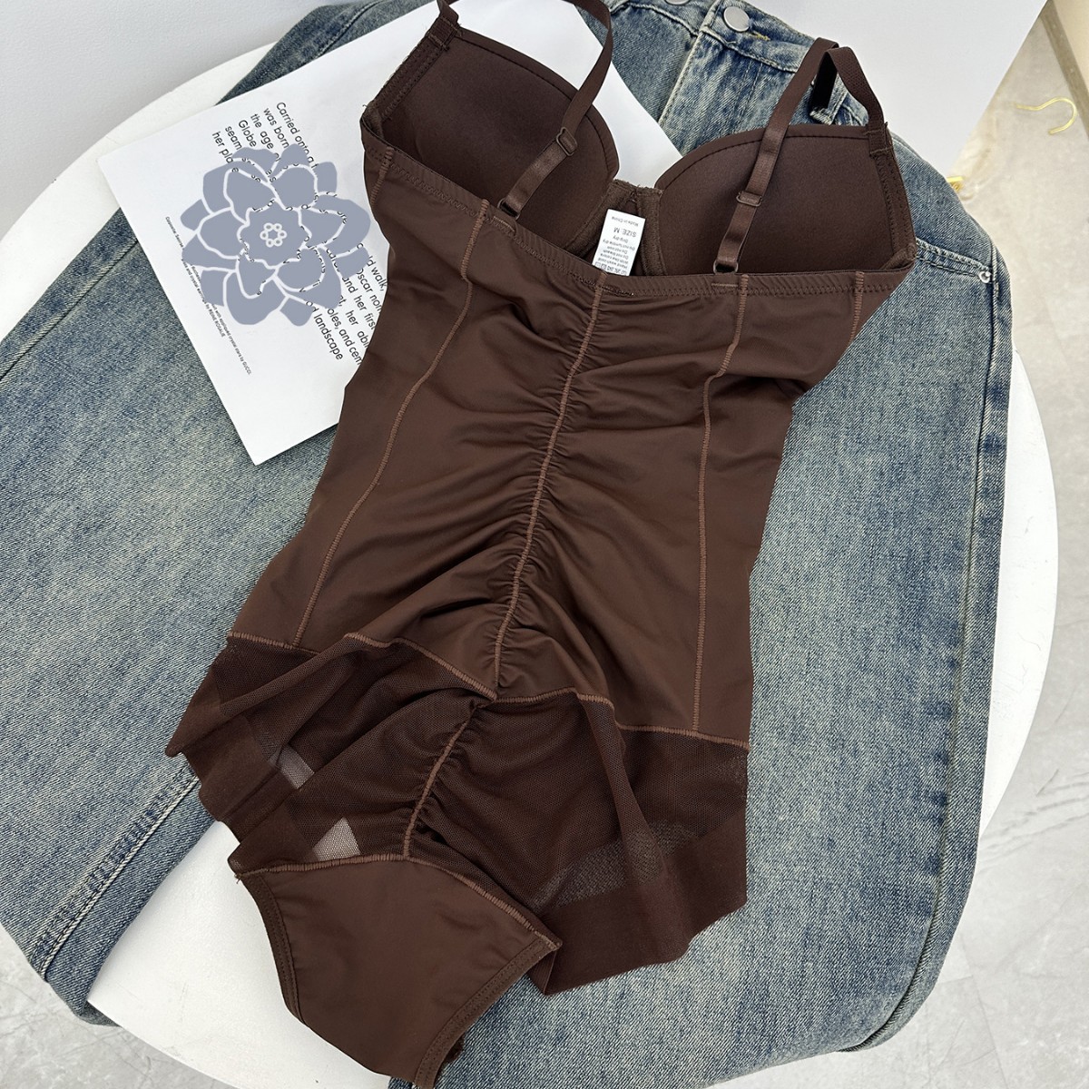 Thin Shapewear Bodysuit with B - Shapewear Bodysuit Firm บทวิจารณ์และราคา