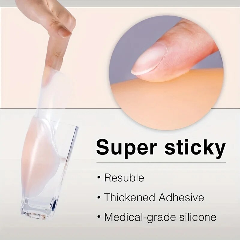 1Pairs Silicone Nipple Cover L - Silicone Bra Adhesive บทวิจารณ์และราคา