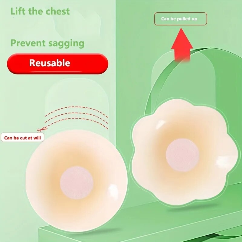 1Pairs Silicone Nipple Cover L - Silicone Bra Adhesive บทวิจารณ์และราคา