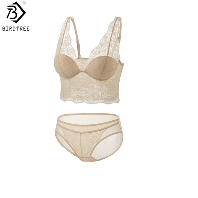 Birdtree, Silk Lining Women's  - Bralette Wireless Soft บทวิจารณ์และราคา