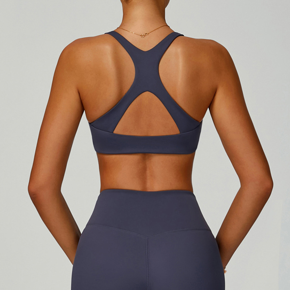 Sports Bra With Hollow Back Ti - Sports Bra High Impact บทวิจารณ์และราคา