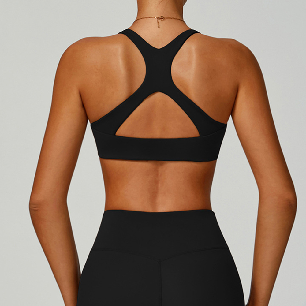 Sports Bra With Hollow Back Ti - Sports Bra High Impact บทวิจารณ์และราคา