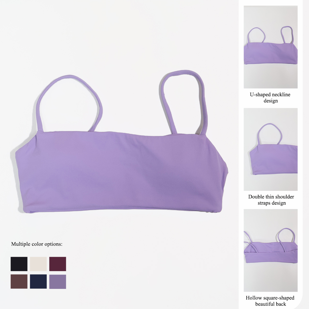 Ctenkevet New Summer Quick-dry - Sports Bra High Impact บทวิจารณ์และราคา