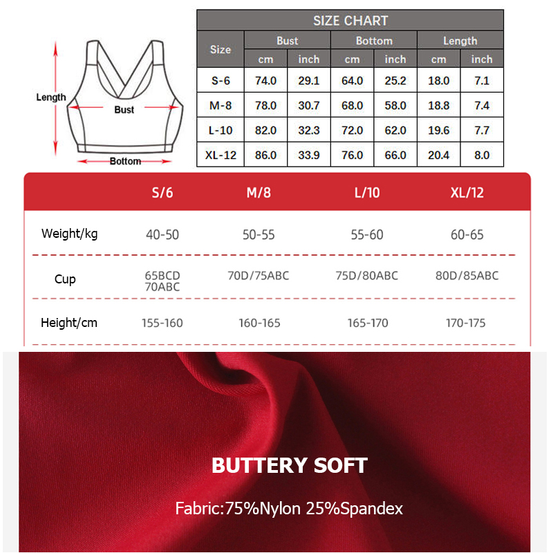Stretchy Soft Sports Underwear - Sports Bra High Impact บทวิจารณ์และราคา