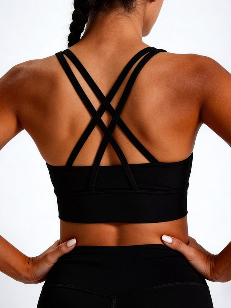 New Women's Solid Color High I - Sports Bra High Impact บทวิจารณ์และราคา