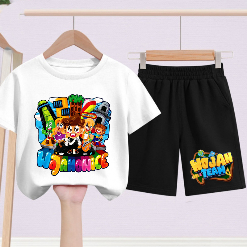 2pcs Wojan Team Kids T-shirts  - Boyshort Underwear บทวิจารณ์และราคา