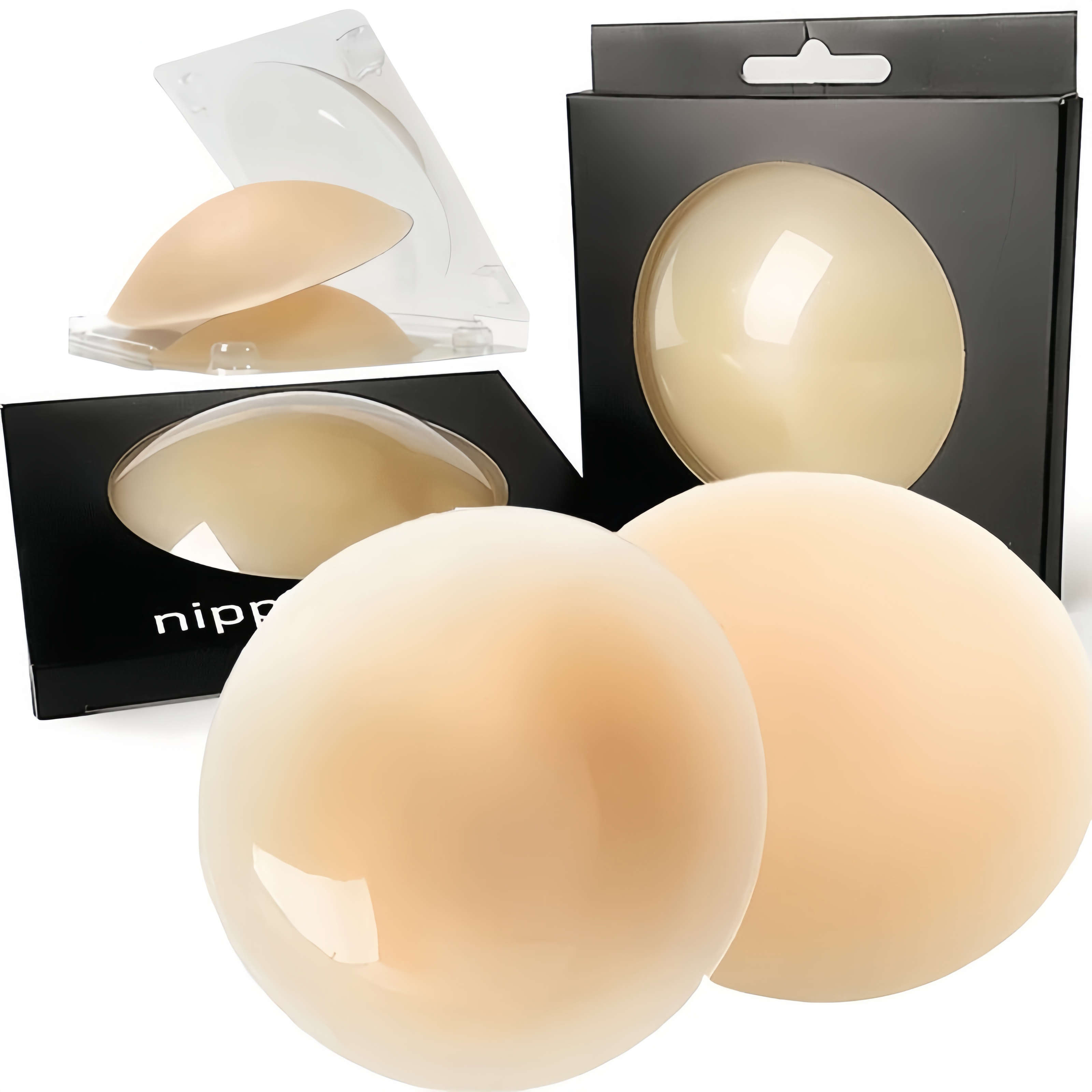 No Glue Self Adhesive Nipple C - Silicone Bra Adhesive บทวิจารณ์และราคา