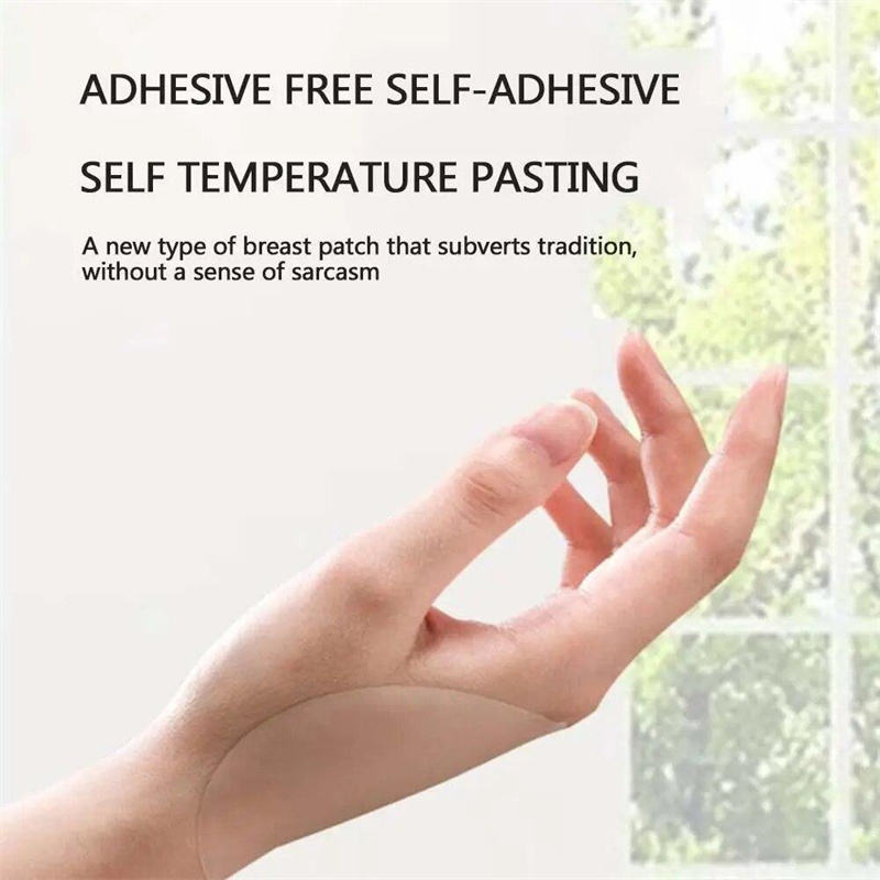 No Glue Self Adhesive Nipple C - Silicone Bra Adhesive บทวิจารณ์และราคา