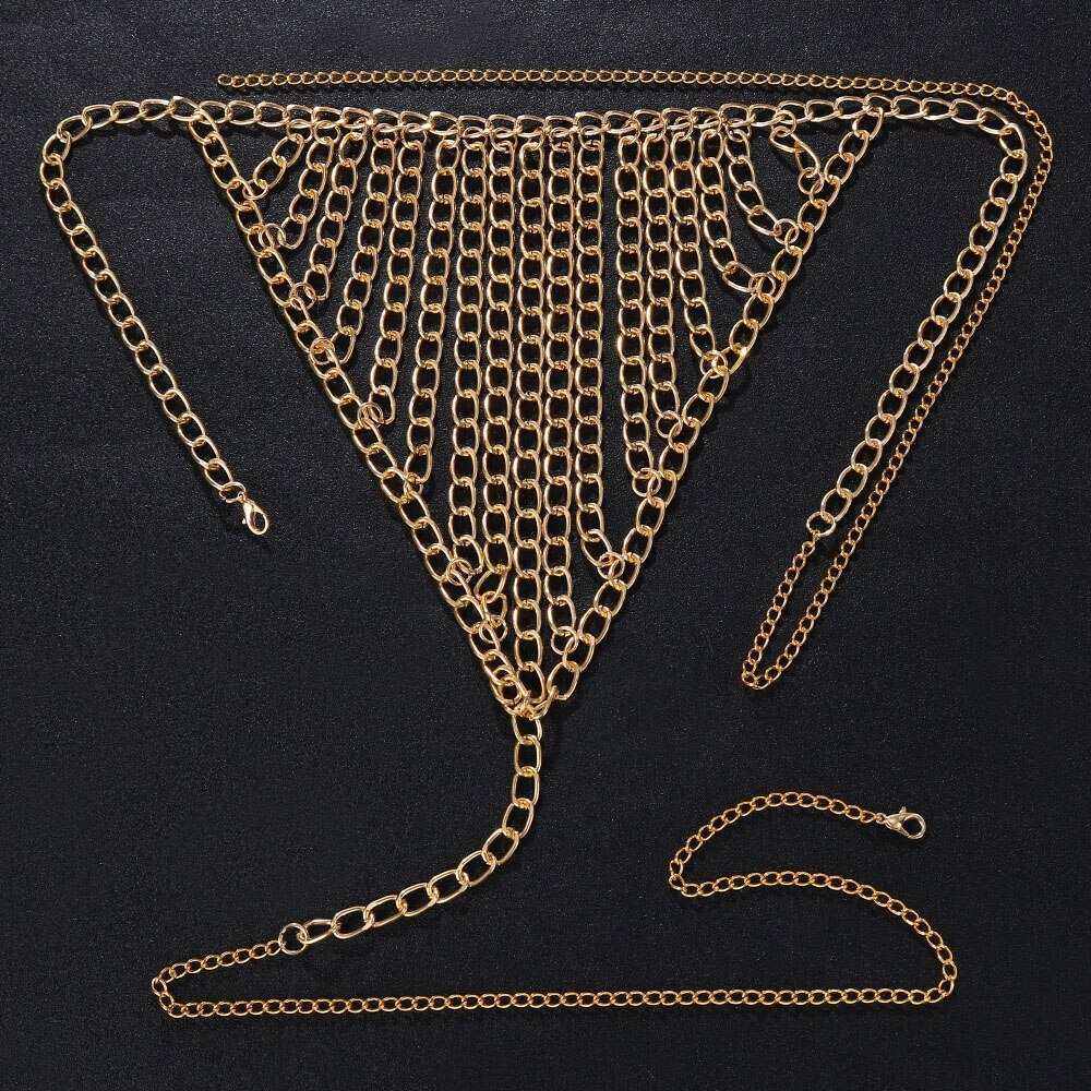 Statment Waist Chain Metal Cha - Thong Bikini Women บทวิจารณ์และราคา