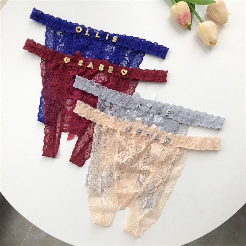 Customized G-String Panties Cr - Thong Bikini Women บทวิจารณ์และราคา
