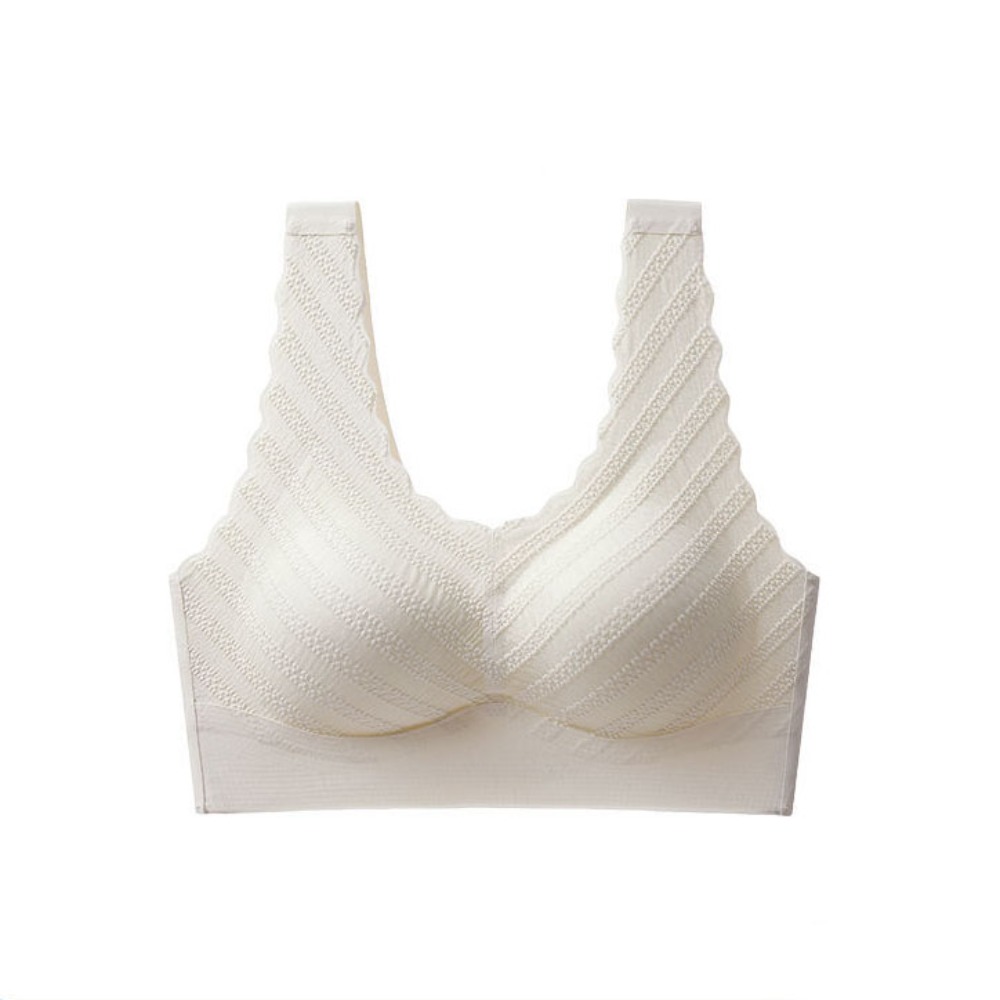 Sleep Bra Seamless Bubble Lace - Nursing Bra Sleep บทวิจารณ์และราคา