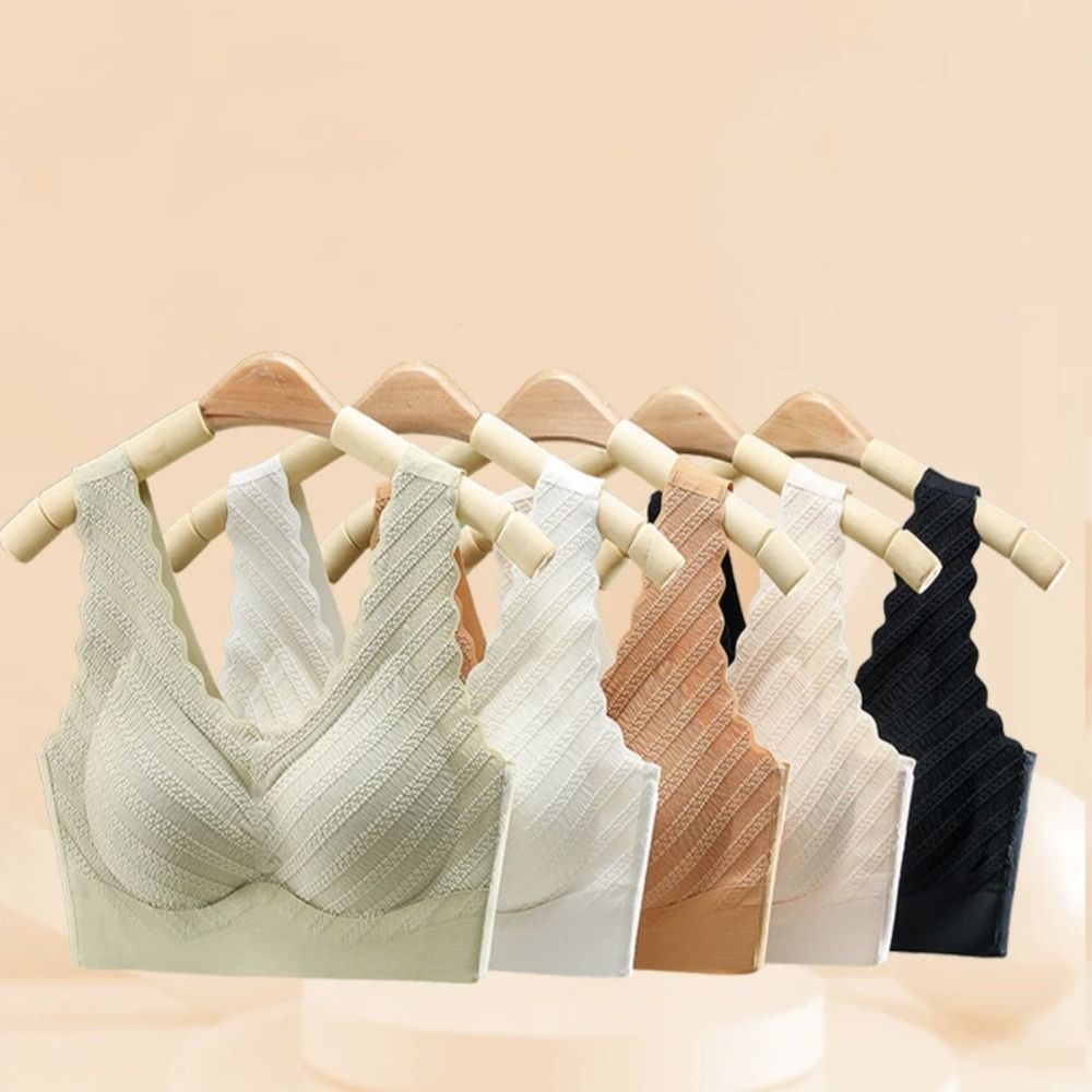 Sleep Bra Seamless Bubble Lace - Nursing Bra Sleep บทวิจารณ์และราคา