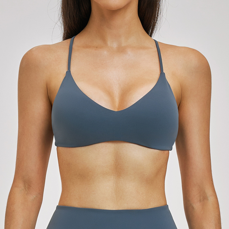 Backless Yoga Bra Gym Women Sp - Sports Bra High Impact บทวิจารณ์และราคา