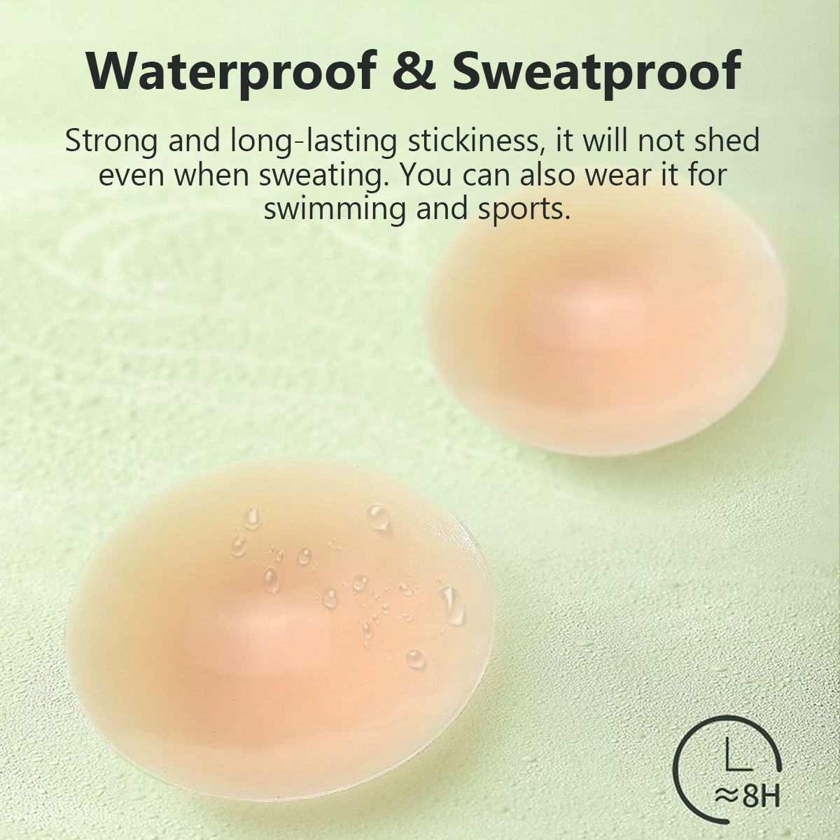 3 Pairs Washable Reusable 10cm - Nipple Cover Pasties บทวิจารณ์และราคา