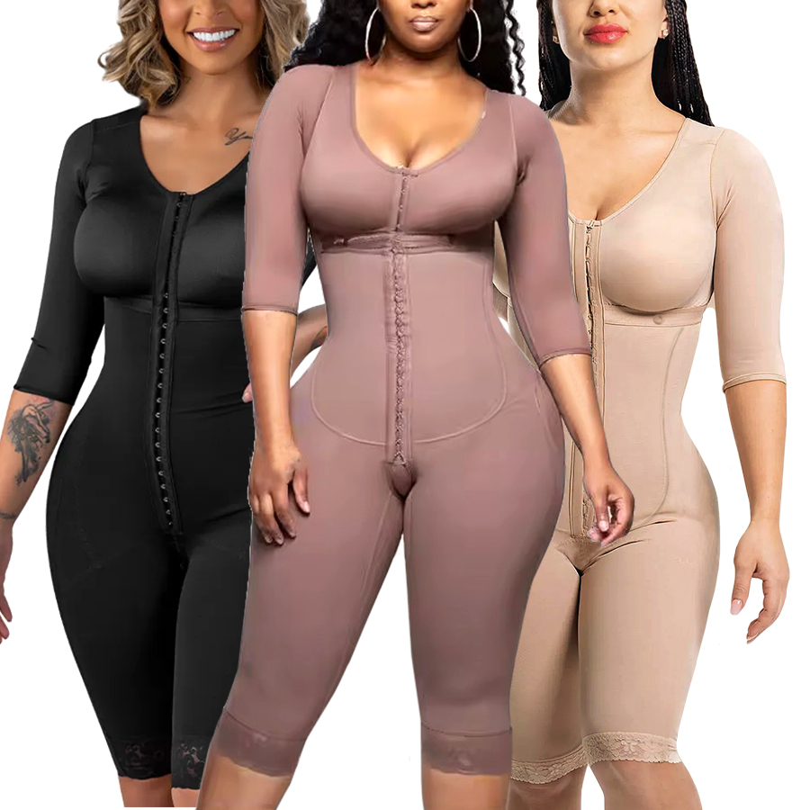 Full Body Colombian Girdles Sh - Shapewear Bodysuit Firm บทวิจารณ์และราคา