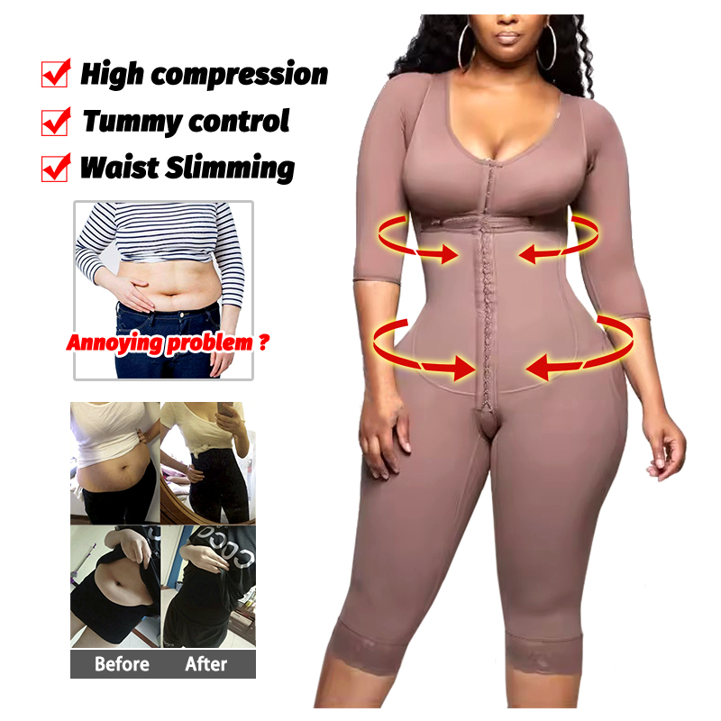 Full Body Colombian Girdles Sh - Shapewear Bodysuit Firm บทวิจารณ์และราคา