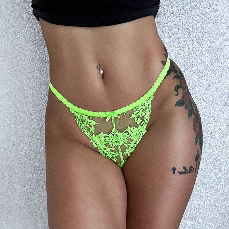 Lace Panties Sexy Thong Women  - Seamless Underwear Women บทวิจารณ์และราคา