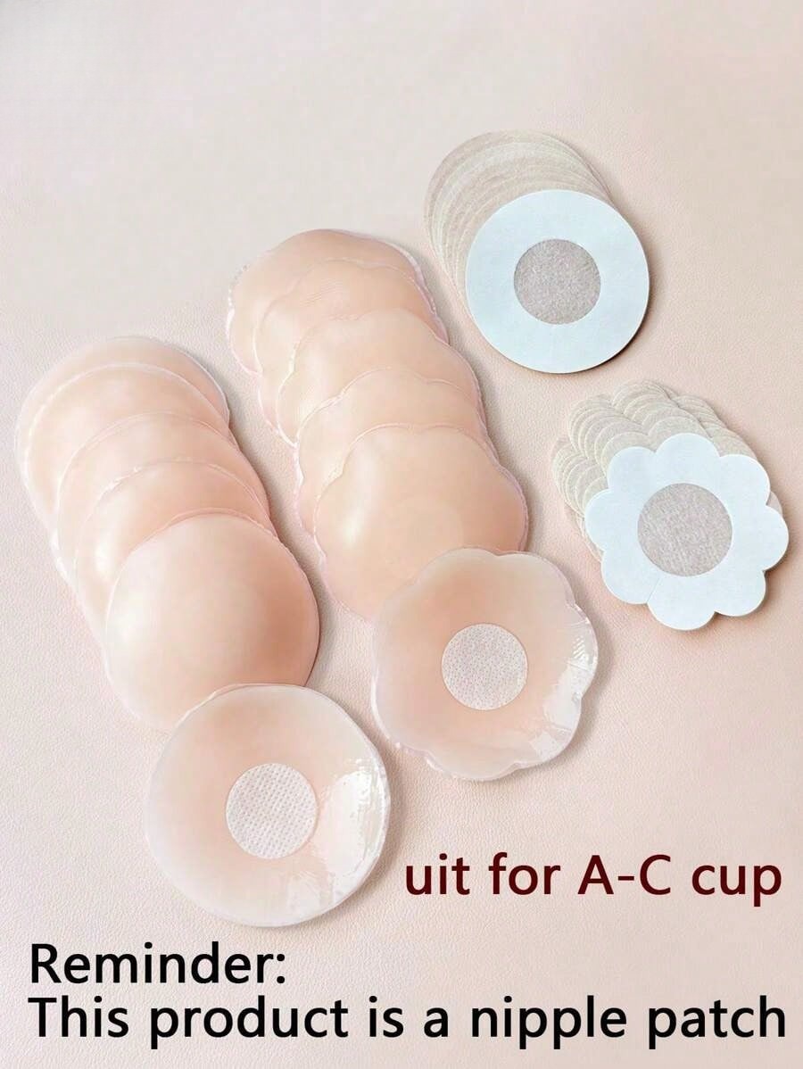 2Pcs Of Packaged Breast Sticke - Silicone Bra Adhesive บทวิจารณ์และราคา