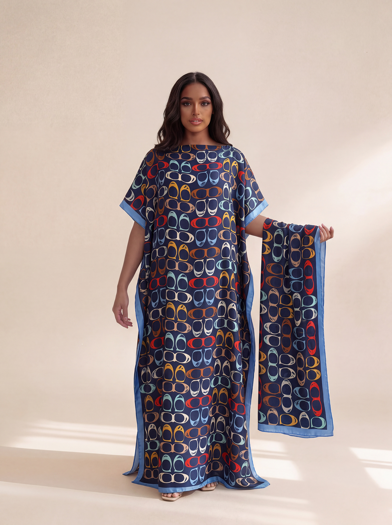 New Style Long Loose Silk Blen - Robe Silk Women บทวิจารณ์และราคา