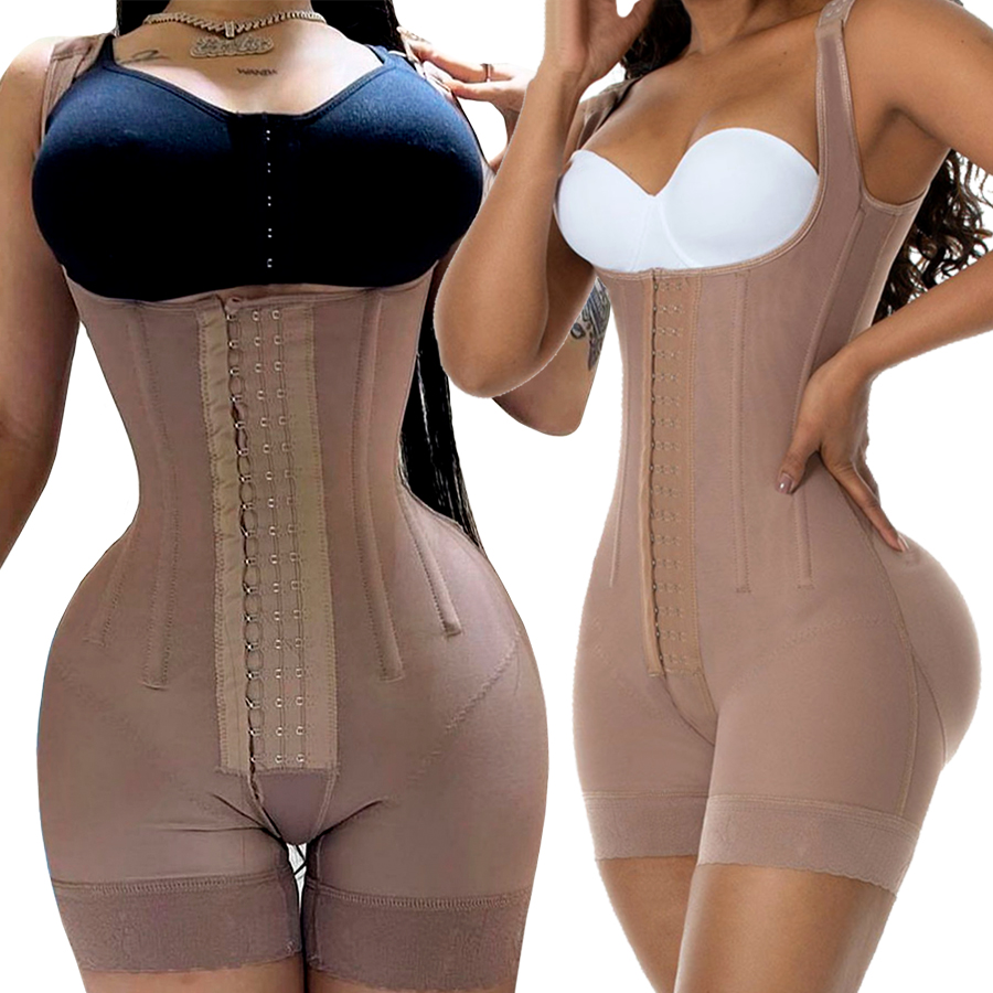 Fajas Colombian Girdles Post L - Shapewear Bodysuit Firm บทวิจารณ์และราคา
