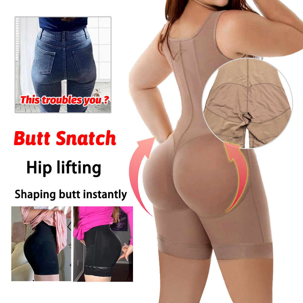 Fajas Colombian Girdles Post L - Shapewear Bodysuit Firm บทวิจารณ์และราคา