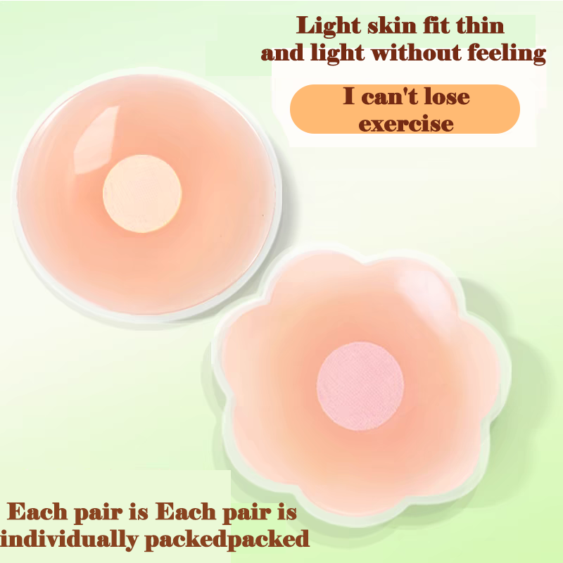 1 Pair Reusable Breast Petals  - Strapless Bra Backless บทวิจารณ์และราคา