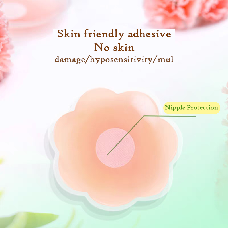 1 Pair Reusable Breast Petals  - Strapless Bra Backless บทวิจารณ์และราคา