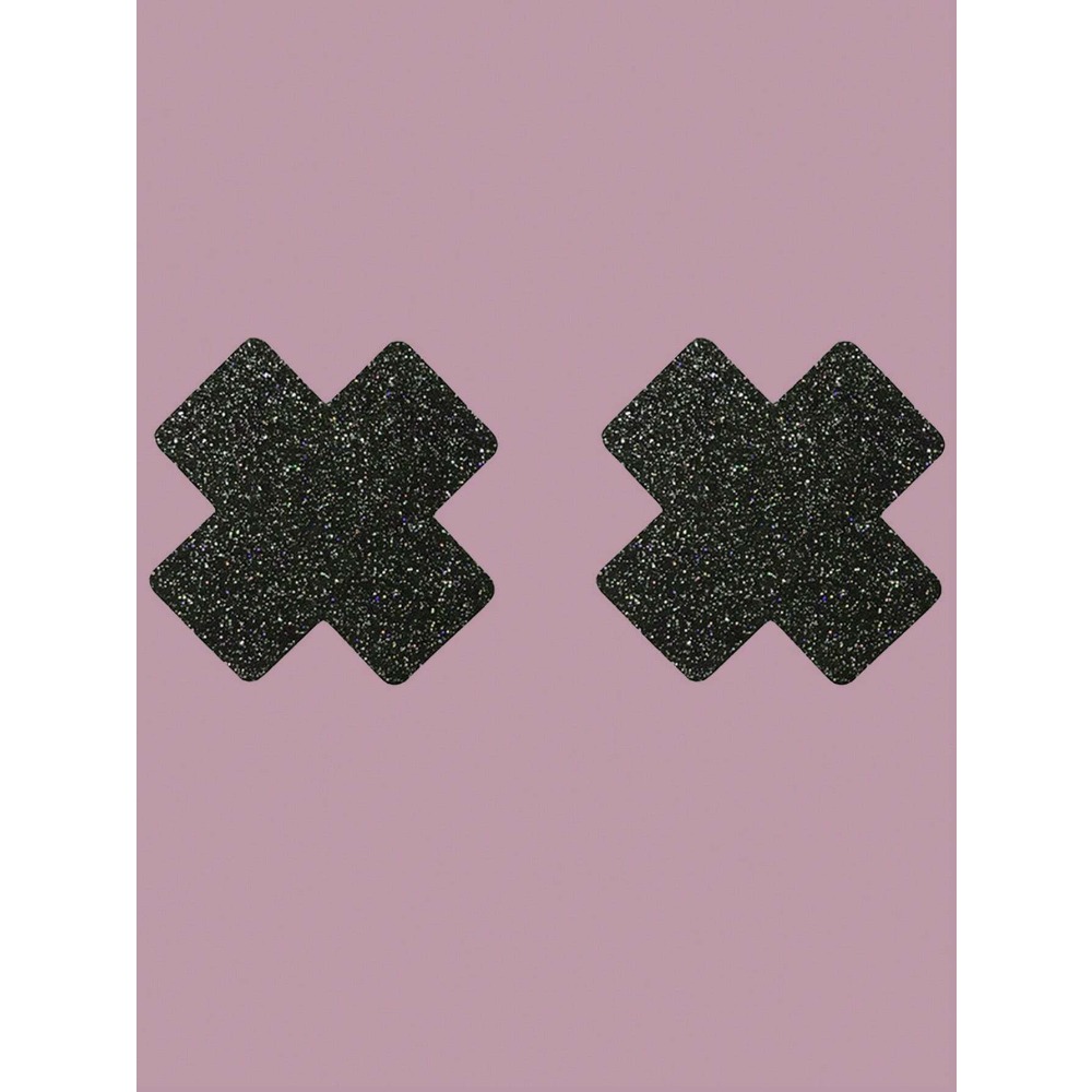 8pcs Glitter Cross Nipple Past - Nipple Cover Pasties บทวิจารณ์และราคา