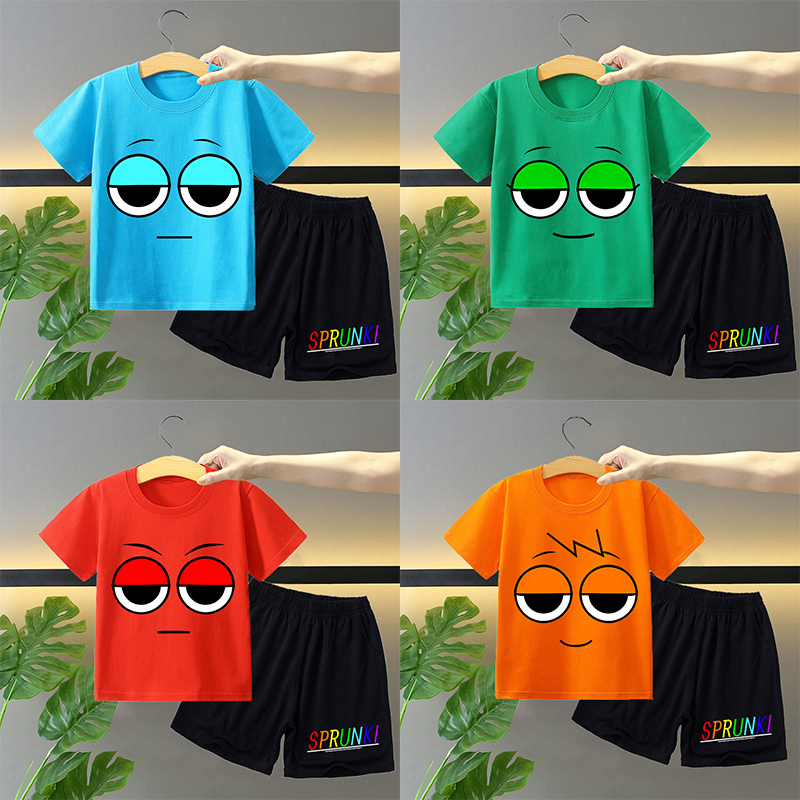 Sprunki 2pcs T-shirt and Short - Boyshort Underwear บทวิจารณ์และราคา