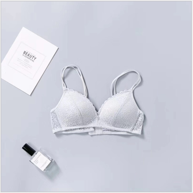 Women Bralette French Style La - Bralette Wireless Soft บทวิจารณ์และราคา