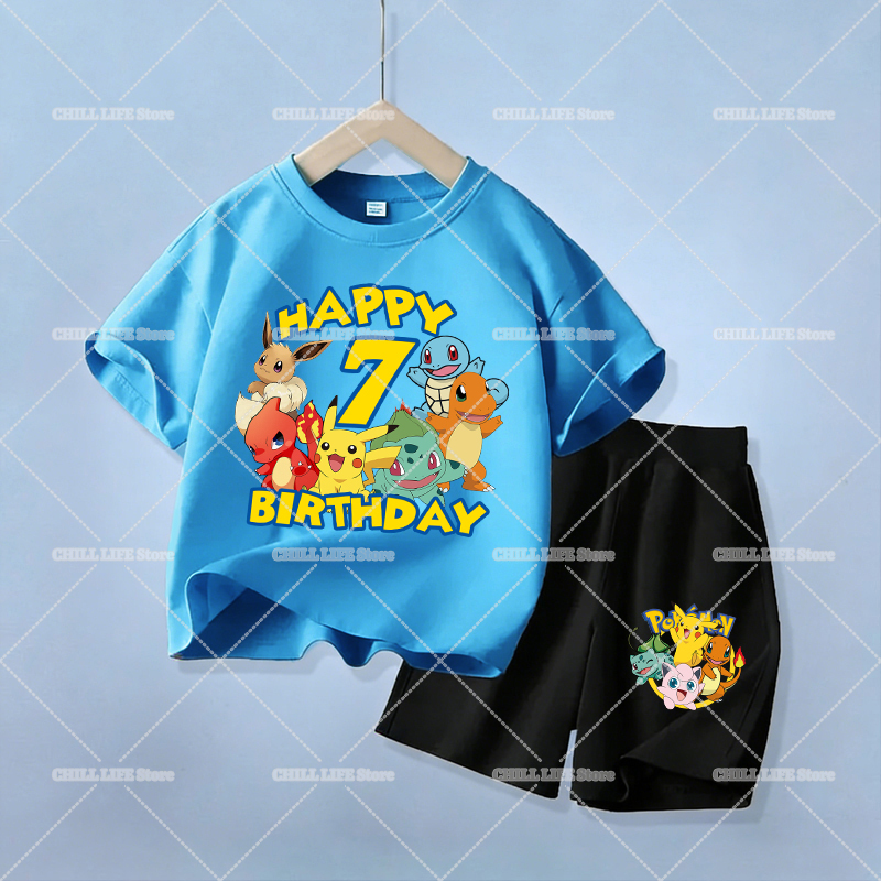 Cute Pikachu Birthday Kids Clo - Boyshort Underwear บทวิจารณ์และราคา