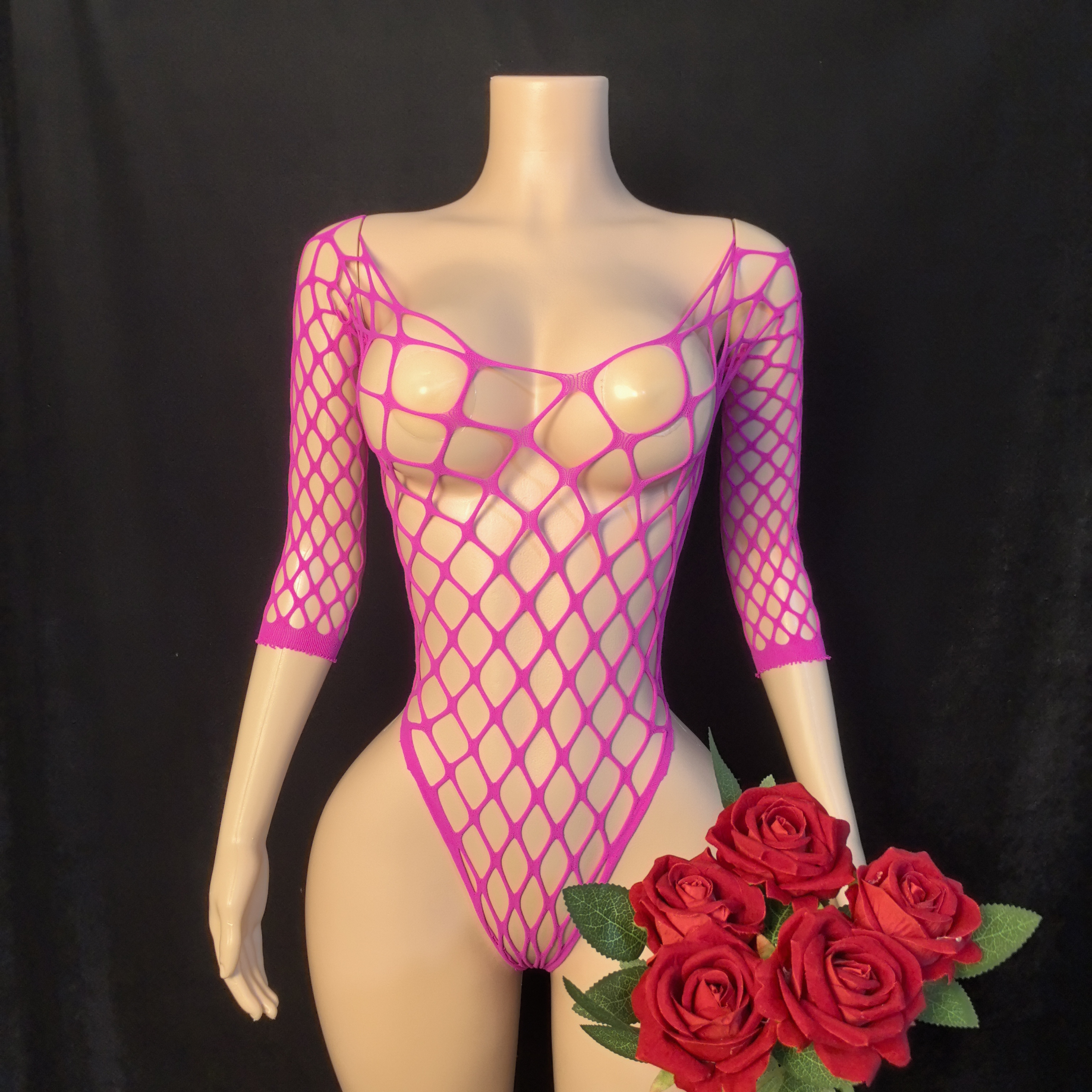 Hot Sexy Lingerie Woman Fishne - Bodystocking Fishnet บทวิจารณ์และราคา