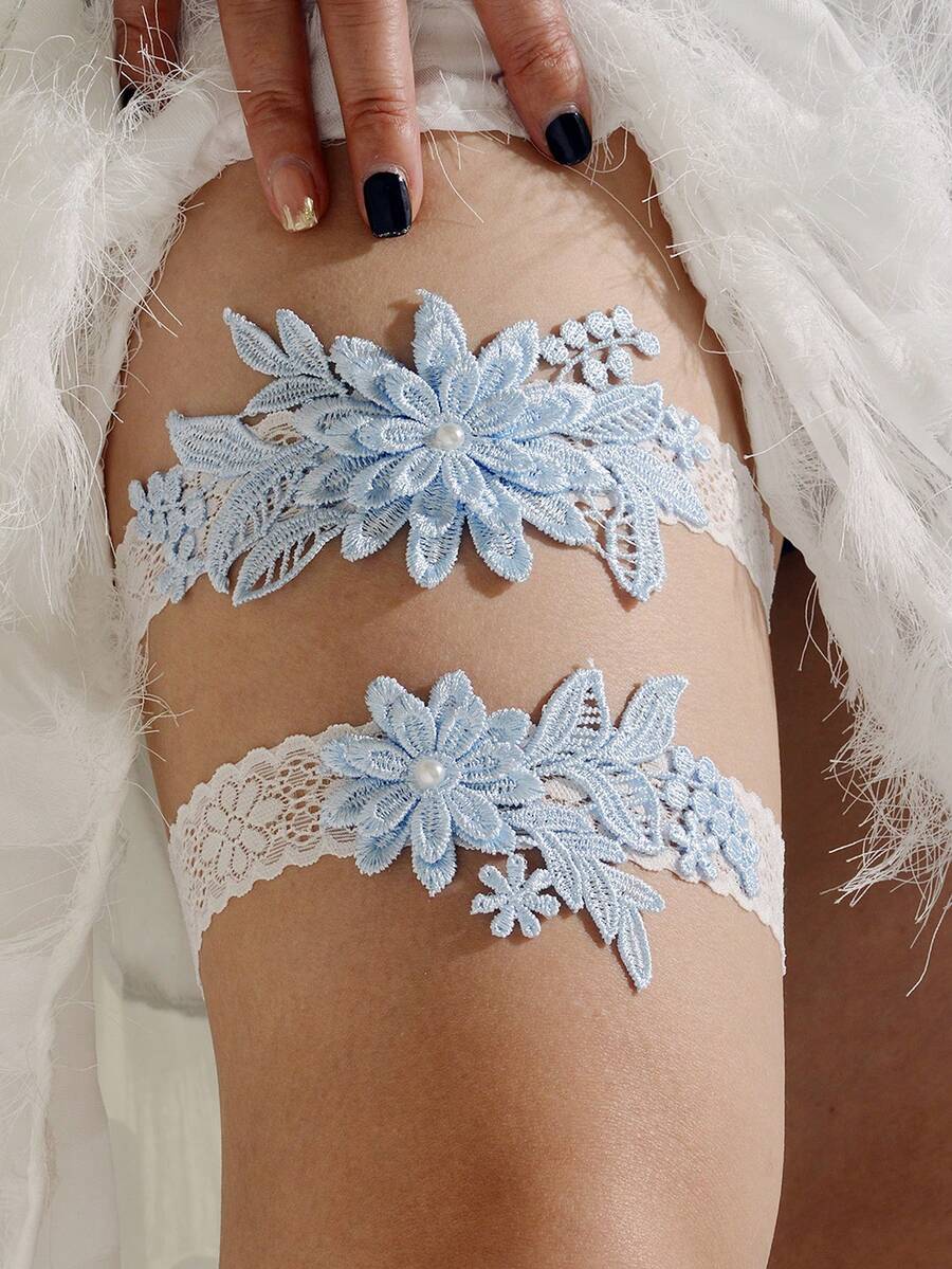 2pcs/Set Fashionable Court-Sty - Garter Belt Set บทวิจารณ์และราคา