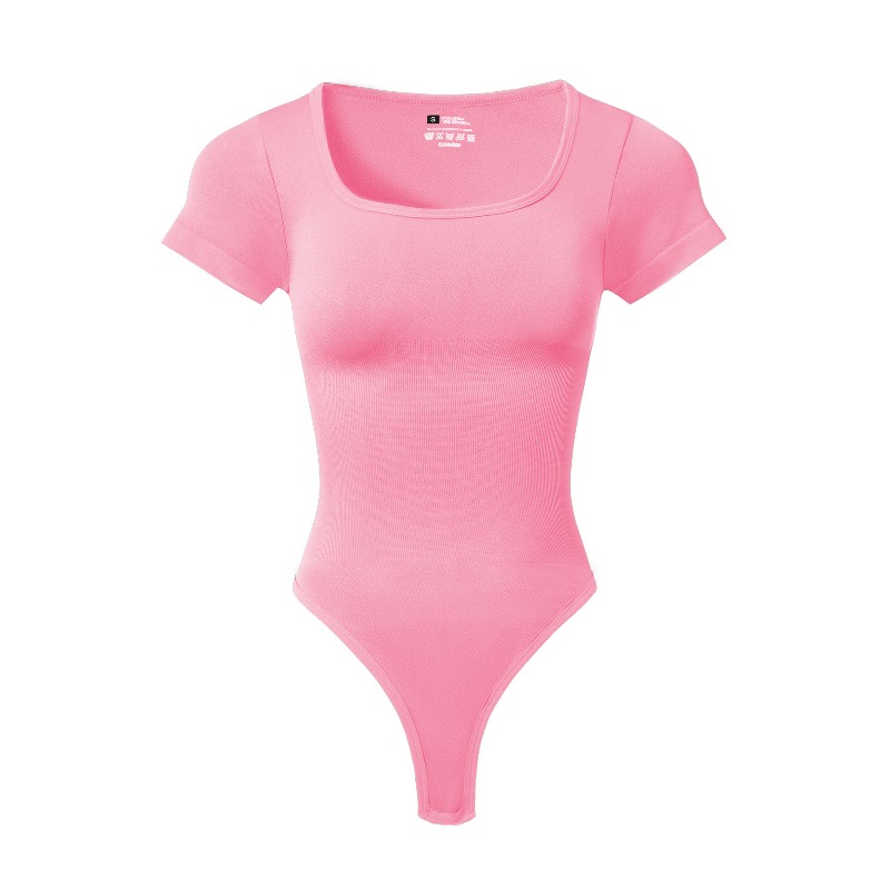 Women Plus Size Square Neck Sh - Shapewear Bodysuit Firm บทวิจารณ์และราคา