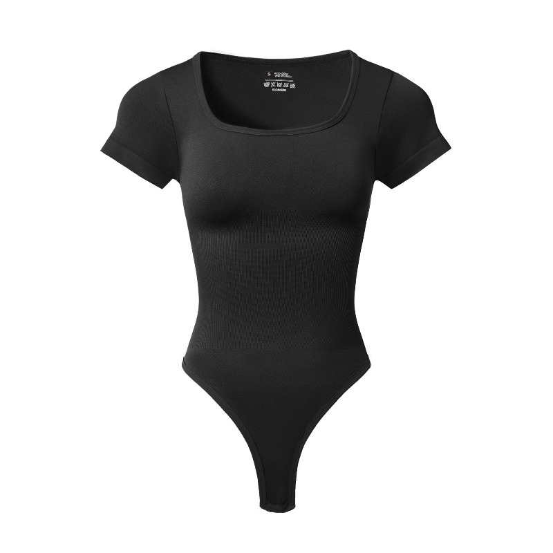 Women Plus Size Square Neck Sh - Shapewear Bodysuit Firm บทวิจารณ์และราคา