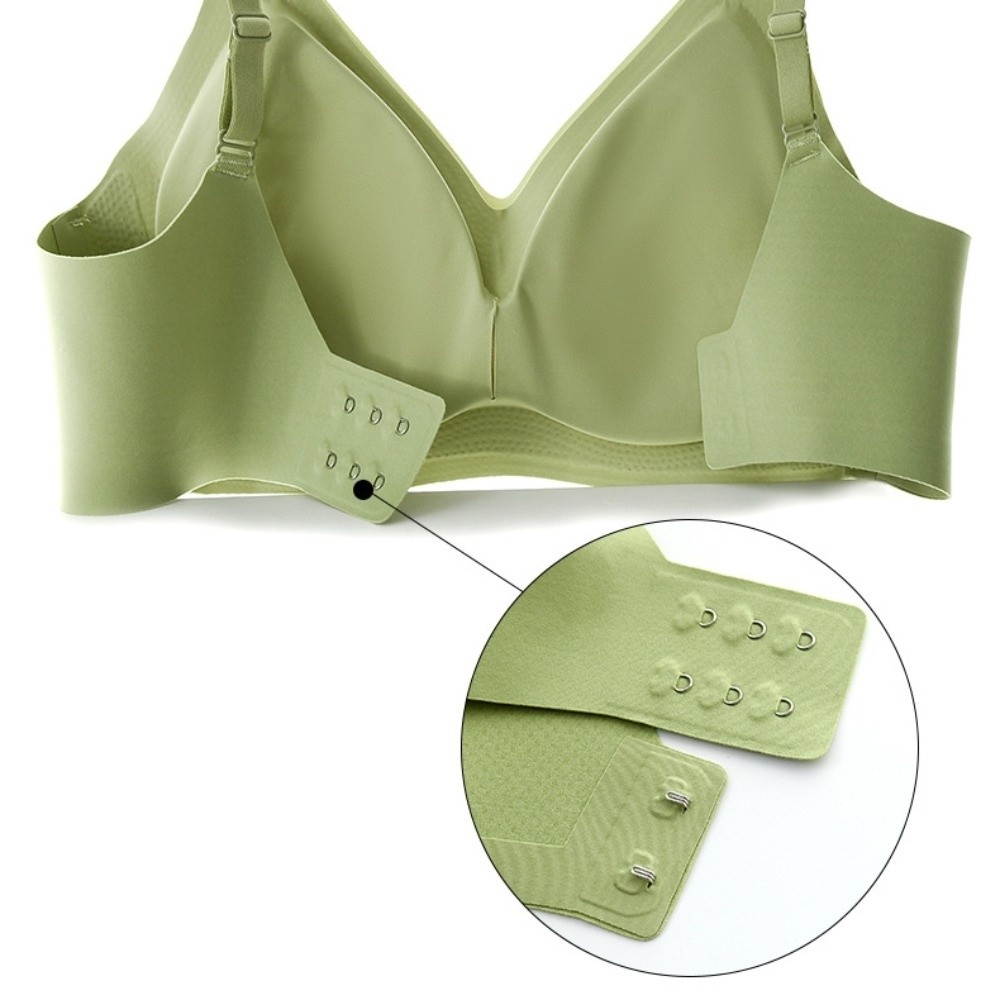 Push Up Wireless Bra Gathered  - Bralette Wireless Soft บทวิจารณ์และราคา